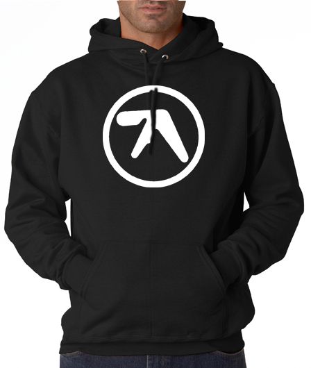 Aphex Twin AFX Techno Logo 50/50 Pullover Hoodie  