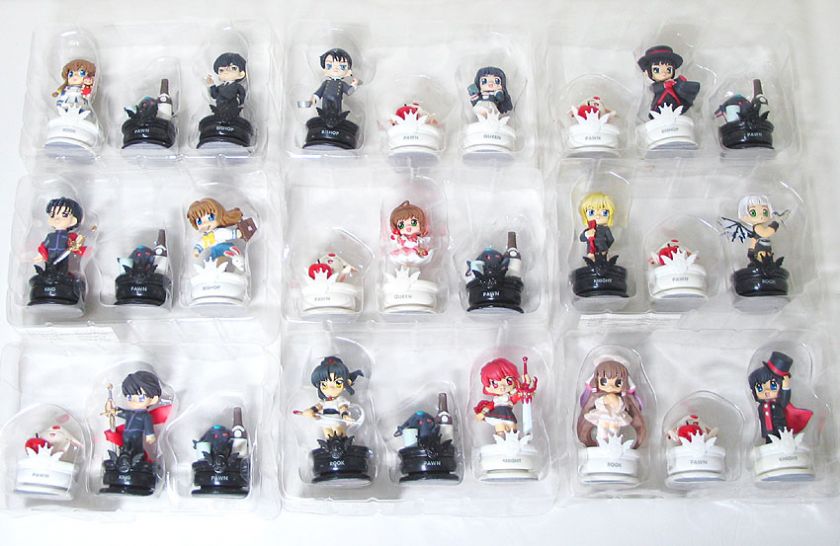 Clamp in wonderland FIGURES(Chess sub) 27 PCS  