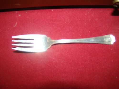 GORHAM STERLING FAIRFAX SALAD FORK MONOGRAM  