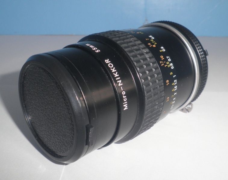 NIKON MICRO NIKKOR 55mm f12.8 CAMERA LENS  