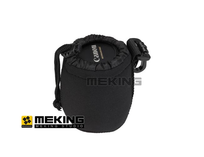 Neoprene Soft Camera Lens Pouch Case Bag Size 8*10cm  