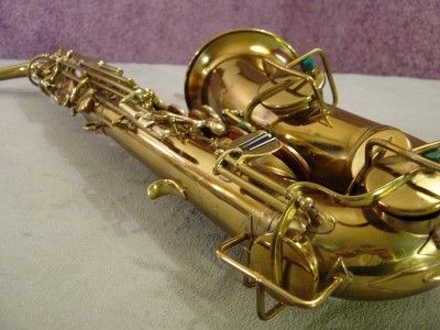 VINTAGE BUESCHER TRUE TONE ALTO SAXOPHONE LOW PITCH GOLDEN GOLD C 9 