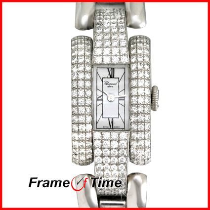   Lady Solid 18K White Gold Diamond Bracelet Watch 41/6567 1001  