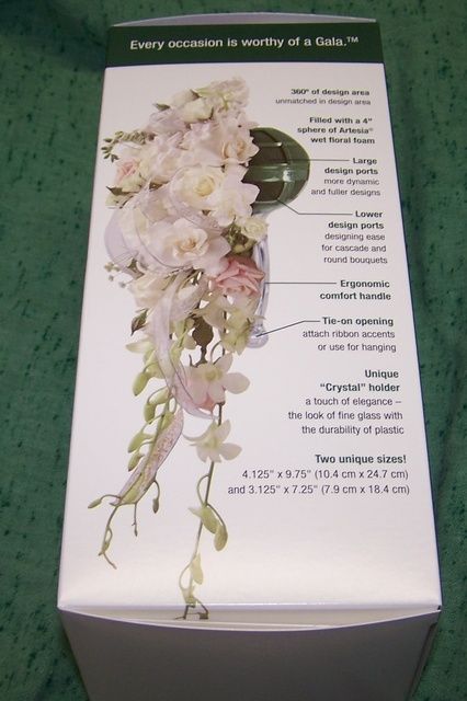 Gala Floral Foam Bouquet Holder Wedding Flowers 2 Sizes Choice Flower 