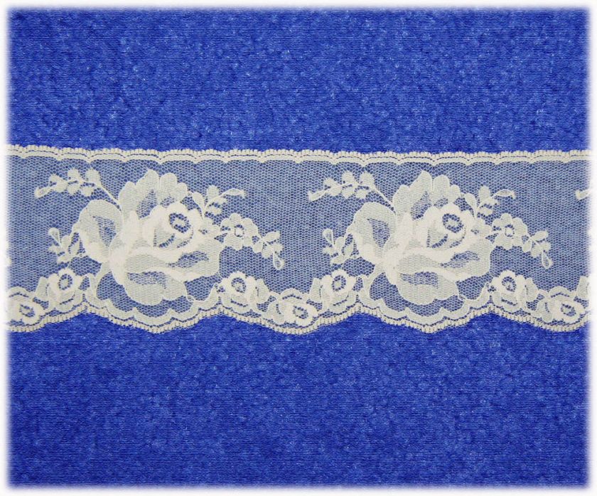 ROSE SALE 5 YRDS/4 STYLES/SIZES * BEAUTIFUL LACE TRIM  