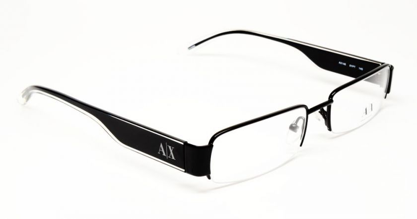 ARMANI EXCHANGE AX 146 BLACK YPT 52 AX146 Rx GLASSES  