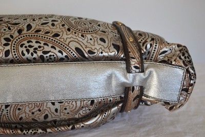 NWT ETRO $1,380 ARNICA LASER CUT PAISLEY PURSE BAG TOTE  