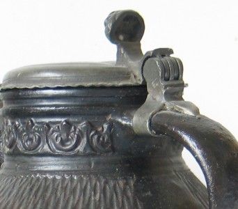 Early German Annaberg Beer Stein Tuellenkanne dat.1667  