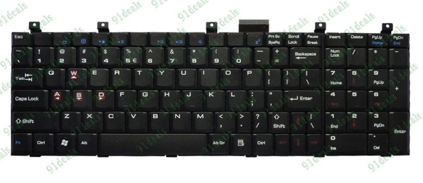 NEW MSI MS 1683 CR600 A6000 LG E500 US Keyboard  