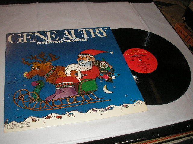 1981 Gene Autry Christmas Favorites LP Columbia P 15766 VG Vinyl 