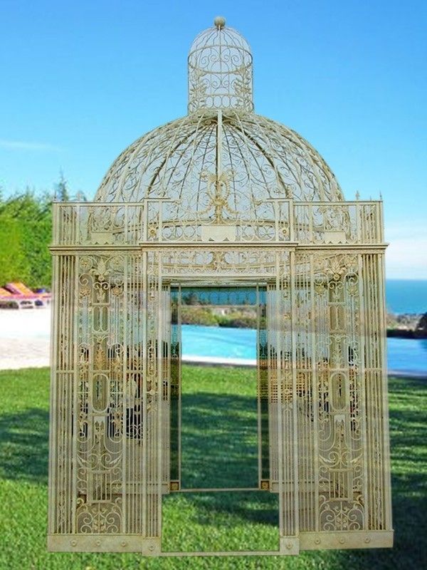 CAST IRON VICTORIAN STYLE ESTATE GAZEBO #15  