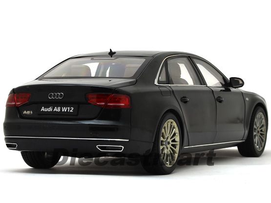 KYOSHO 118 2010 2011 2012 AUDI A8 W12 (D4) NEW DIECAST MODEL SMARAG 