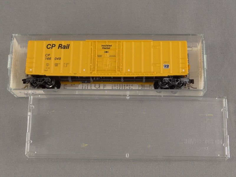   SCALE KADEE MTL 27180 CP RAIL #166049 50 BOX CAR MICRO TRAINS  