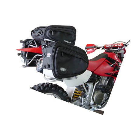 HONDA XR 650R SEQUOIA RACK & SOFT LUGGAGE /SADDLEBAG  