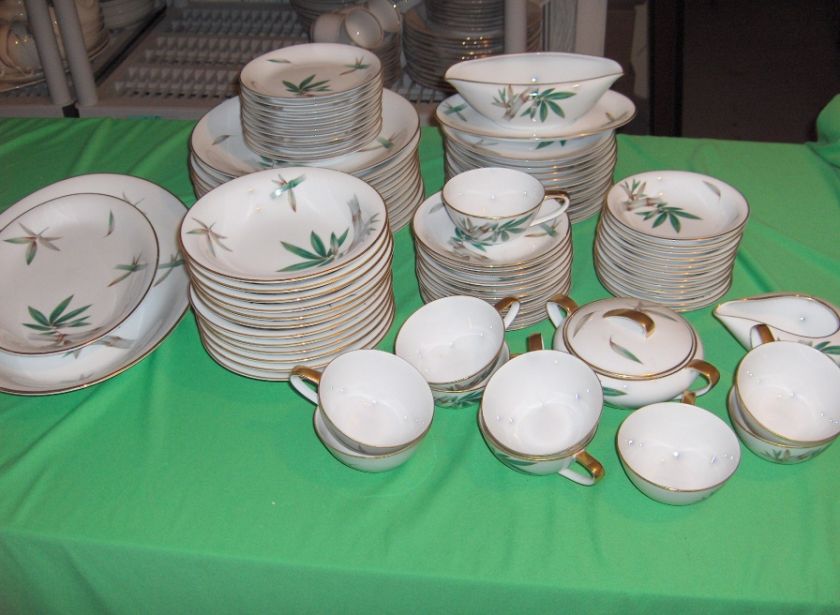 73Pc Set Vintage Noritake China Canton Pattern #5027  