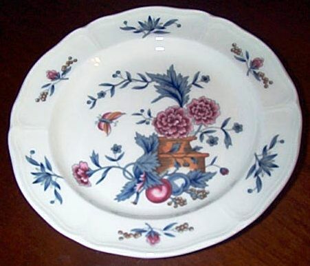 pc Set Wedgwood WILLIAMSBURG POTPOURRI PATTERN Cereal Bowls/B&B 