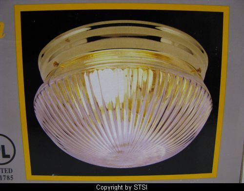   Bay 9 1/4 Mushroom Ceiling Fixture 284 904 ~STSI 046335811034  