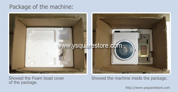 All unit are package in thick carton and foam for your valuable 