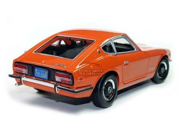 1971 NISSAN DATSUN 240Z 1/18 DIE CAST ORANGE NEW  