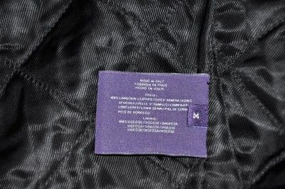 3995 Ralph Lauren PURPLE LABEL Leather Biker Jacket M  