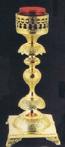 Orthodox Church Byzantine Holy Table altar vigil lamp  