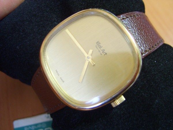 VINTAGE NOS 70S BEL ART MANUAL 17J SWISS MENS WRISTWATCH  