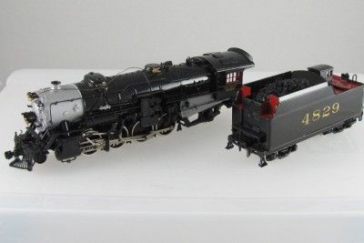 Vintage HO BRASS PACIFIC FAST MAIL 2 8 2 LOCO & TENDER. Original Box 