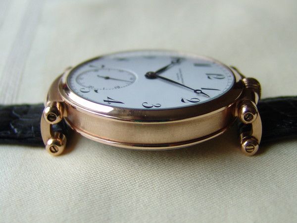 Fine 47mm solid gold Patek antique watch circa 1910  