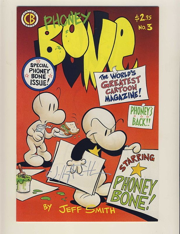 Bone #3    signed Jeff Smith    1st Print  