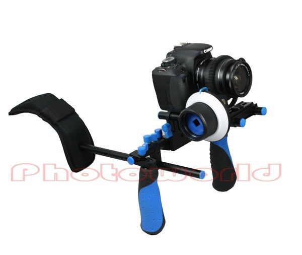 Rail rod system hand grip for Follow Focus 60D 5D2 NEX5  