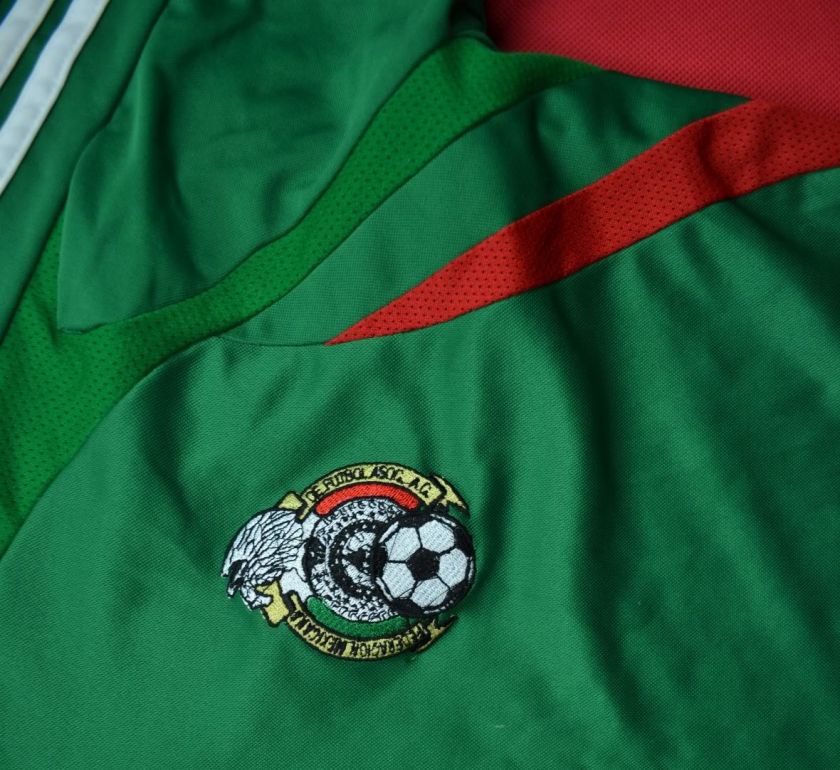 AUTHENTIC MEXICO NATIONAL SHIRT JERSEY * DOS SANTOS * SIZE L  MINT 