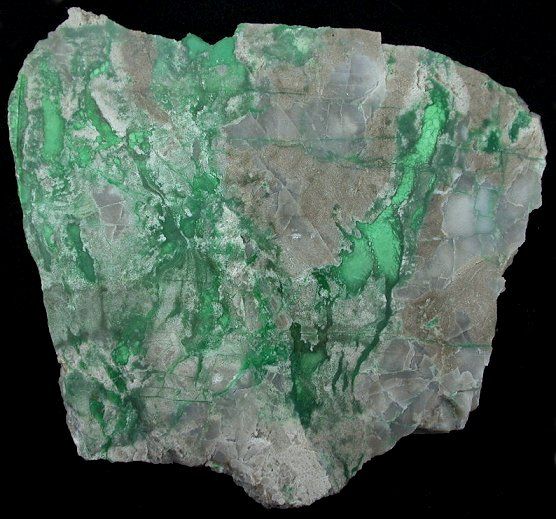   Utah Variscite Spiderweb Rough Slab Slice Gem Stone Gemstone  