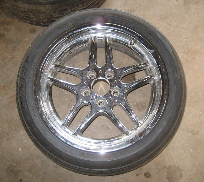 Pair E38 BMW Style 37 M Parallel Wheels 95 96 97 98 99 00 01 740i 