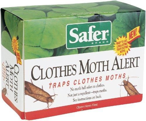 NEW SAFER BRAND 7270 CLOTHES MOTH ALERT TRAP  