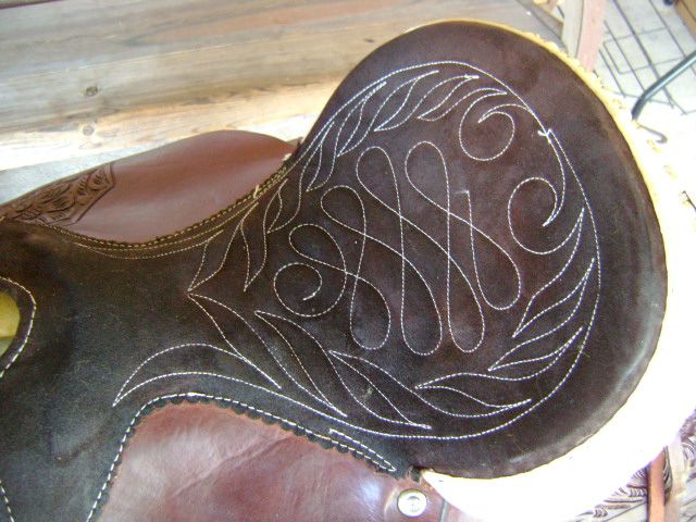 NEW HEAVY DUTY 16 MONTANA WESTERN WADE RAWHIDE ROPING ROPER LEATHER 