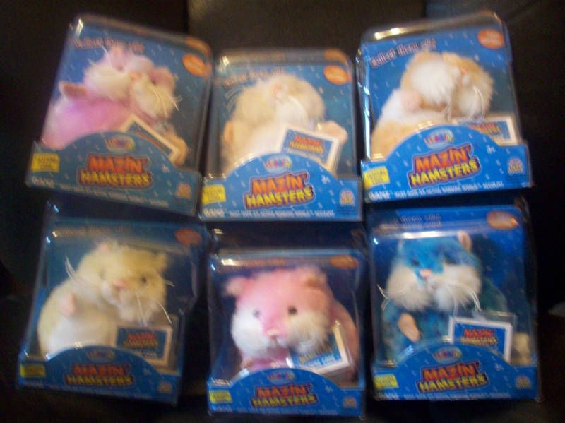 Webkinz Series 1 Mazin hamster Hamsters set lot 6 NWT  