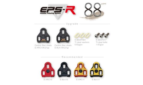 88G EXUSTAR E PR200 CK DLC TI BIKE ROAD PEDALS New  