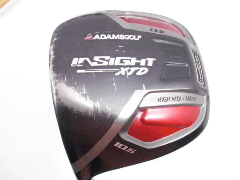 LEFTY ADAMS INSIGHT XTD A3 10.5* DRIVER TOUR AD EXTRA STIFF FLEX USED 