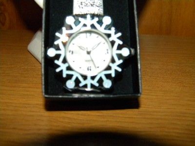 Avon Tis The Season Christmas Winter Snowflake Watch New Item  