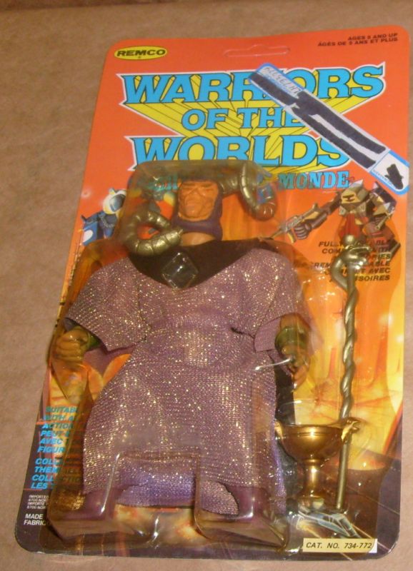 RARE REMCO WARRIORS OF THE WORLDS THOTH AMON MOC FIGURE  