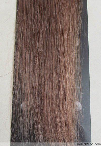 22 Human Hair Extensions Nail Tip 100S 1g/S Brown #8  