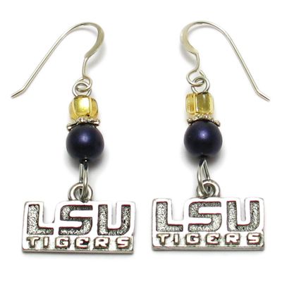 Licensed Southeast SEC Colleges Logo Crystal Earrings  