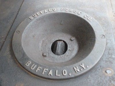 Old Blacksmith Buffalo Forge Co.Pan w/Electrified Cannedy Otto Blower 