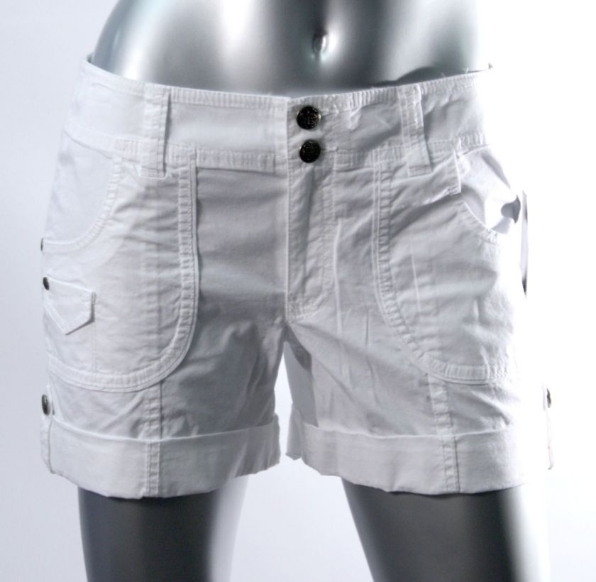 International Concepts Womens White Shorts SZ 4, 6, 10  