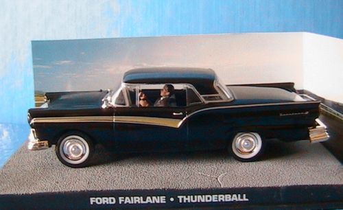 FORD FAIRLANE THUNDERBALL BOND 1/43 UNIVERSAL HOBBIES  