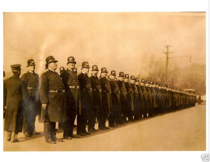 Old Photo Allegheny Police Pittsburgh Pa 1908  