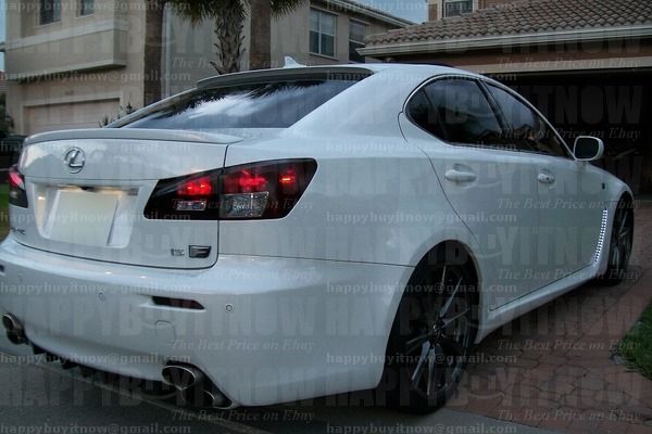 PAINTED LEXUS IS F SEDAN EXTREME ROOF SPOILER 07+  