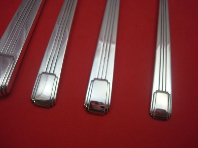 CENTURY BY TIFFANY & CO. STERLING SILVER FLATWARE SET ART DECO  