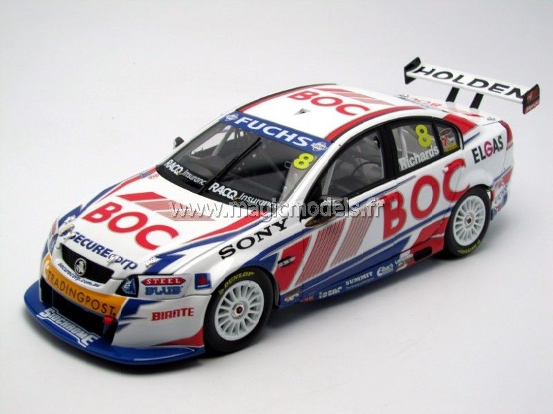 Biante Holden VE Commodore Team BOC V8 Supercar 1/18  