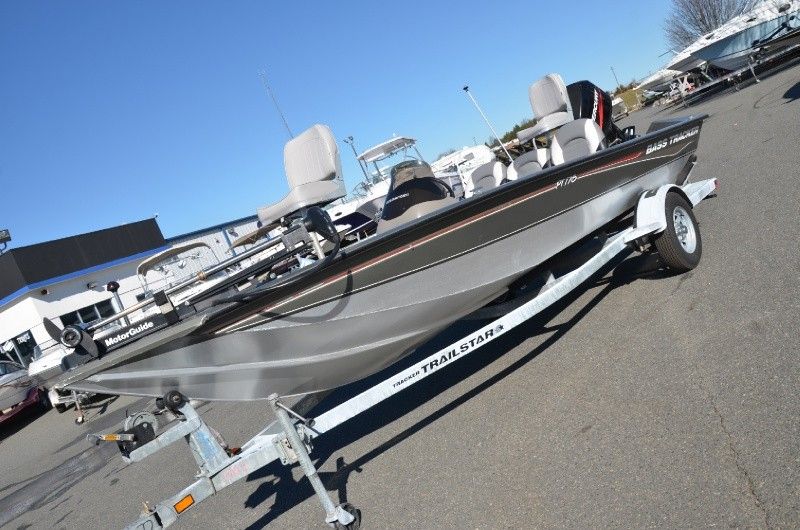 2005 Bass Tracker Pro Team 175 Merc 50 Trolling Motor Ready to Fish 